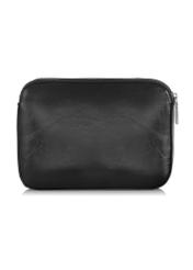 Black women's handbag with monogram TOREC-0522B-96(Z23)-04