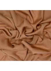 Wool caramel scarf for women SZADT-0092-24(Z23)-03