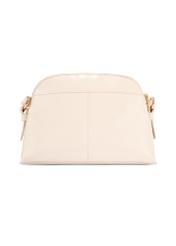 Cream small leather women's handbag TORES-1296-0B (W26)