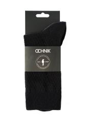 Set of men's long socks ZESMT-0058-9B(Z26), product view with packaging on white background.