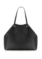 Large black shopper bag TOREC-0995A-99(Z25)