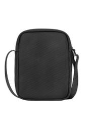 Black men's shoulder bag TORMN-0444-99(Z26), product view from the back on a light background.