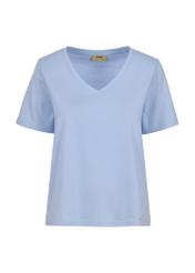 Blue Women's Basic T-shirt TSHDT-0120-62(W24)-03