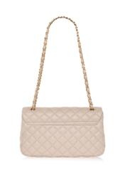 Cream quilted chain bag TOREC-0443D-12(W25)-03