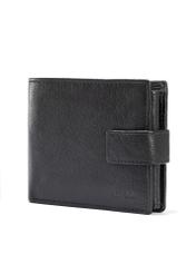 Black men's leather wallet PORMS-0651-99(W25)