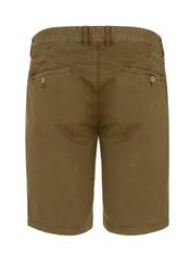 Khaki men's shorts SZOMT-0024-55(W23)-04