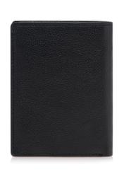 Men's leather wallet with embossing PORMS-0010A-99(W23)-02