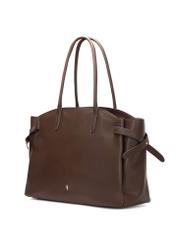 Large brown women's handbag TOREC-1135-1H(W26), diagonal product view on a white background.