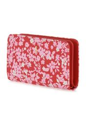 Women's wallet with floral pattern POREC-0370-15(W24)-03