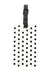 Luggage tag AW-012-0016-0P(W26), front view of the product on a white background.
