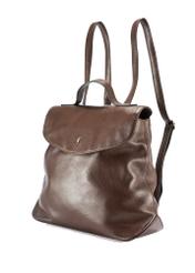 Brown women's leather backpack TORES-1185-89(Z25)