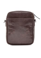 Brown men's bag TORMS-0461-1H(Z26), product view from the back on a white background.
