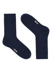 Set of men's long socks ZESMT-0063-00(W26) - product view from above, on a white background.