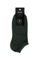 Men's short green socks SKAMT-0151A-55(W24)-02