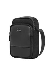 Black men's shoulder bag TORMN-0444-99(Z26), diagonal product view on a light background.
