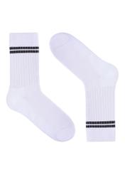 Set of long men's socks ZESMT-0065-00(Z26), front product view on white background.
