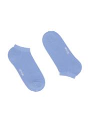 Men's short blue socks SKAMT-0151A-61(W23)-01