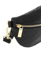 Women's kidney bag black TOREC-0878-99(W24)-04