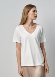 Women's Kem T-shirt with slit TSHDT-0121-12(W24)-03