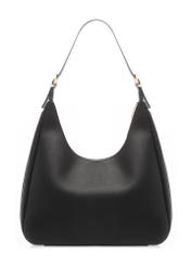Black women's shopper handbag TOREC-1238-99(W26), product view from the back on a white background.