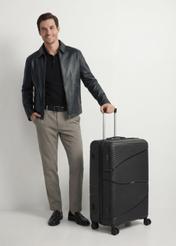 Large suitcase on wheels WALPP-0021-99-28(W25)