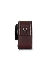 Burgundy two-compartment shoulder bag TOREC-0405B-49(Z24)-03