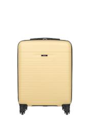 Small suitcase on wheels WALAB-0083-2B-19(W26) - front view of the product, on a white background.