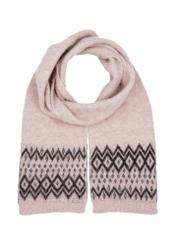 Women's wool scarf SZADT-0228-1J(Z26), front product view on white background.