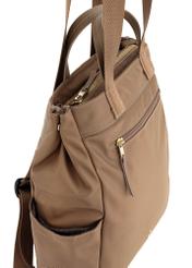 Beige bag - backpack TOREN-0273A-81(W25)-06