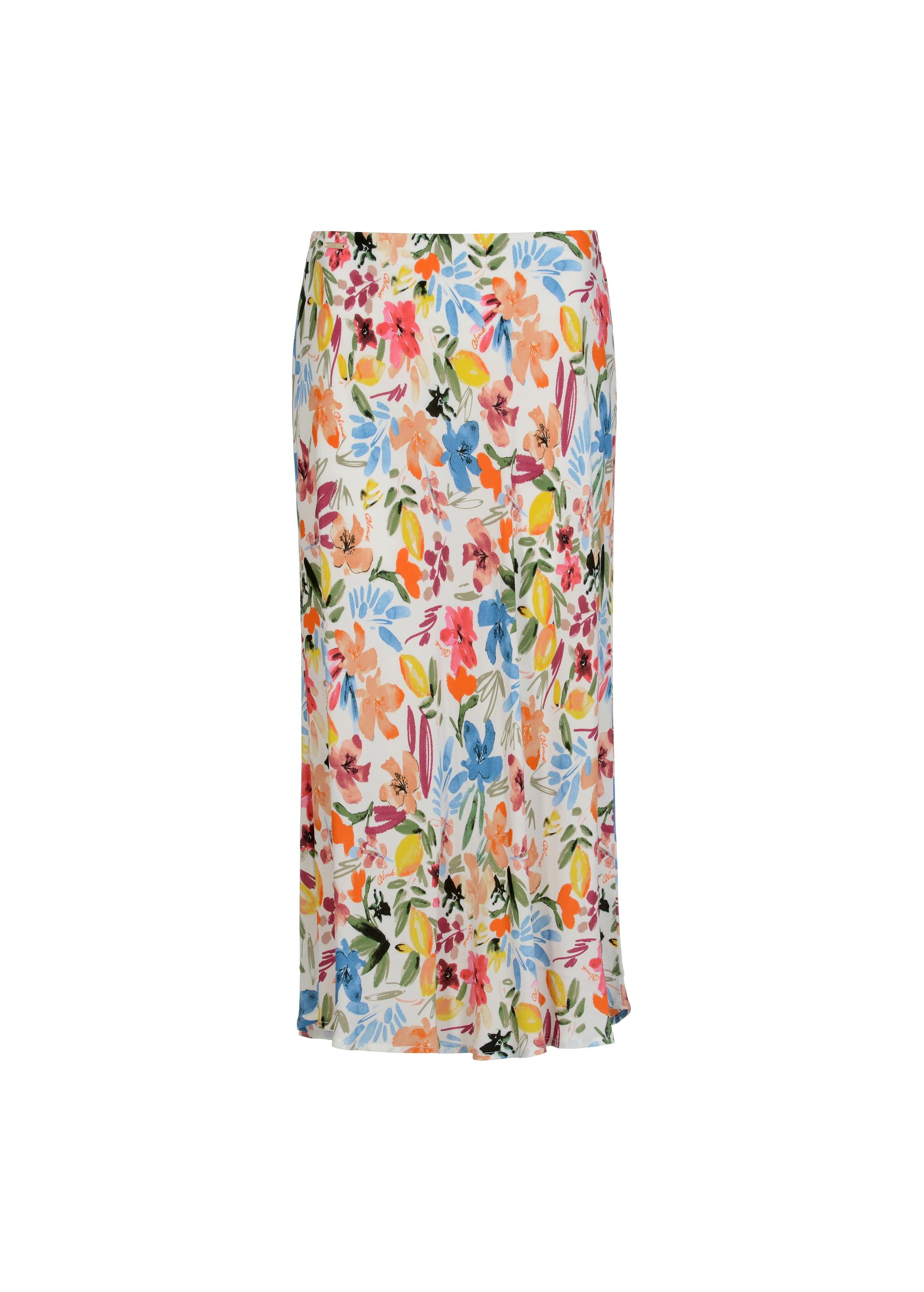 Floral maxi skirt SPCDT-0073-15(W23)-04