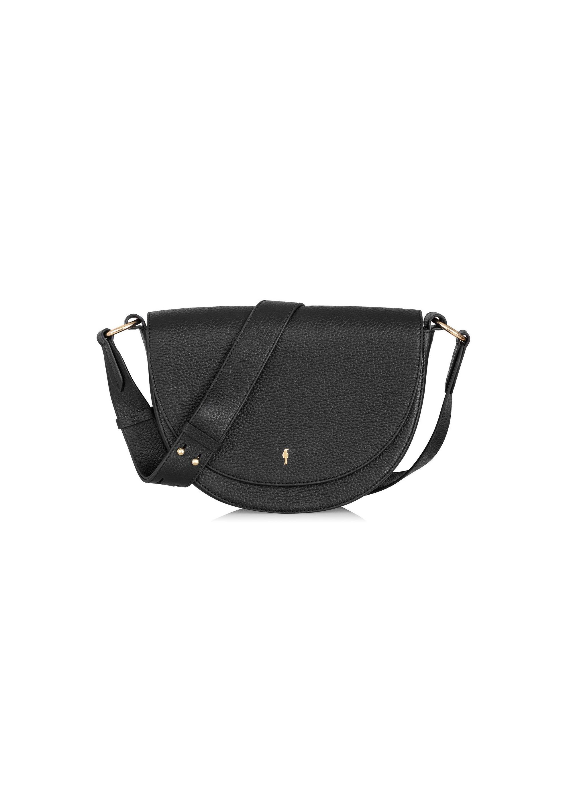 Leather black shoulder bag TORES-0895B-99(Z24)-01