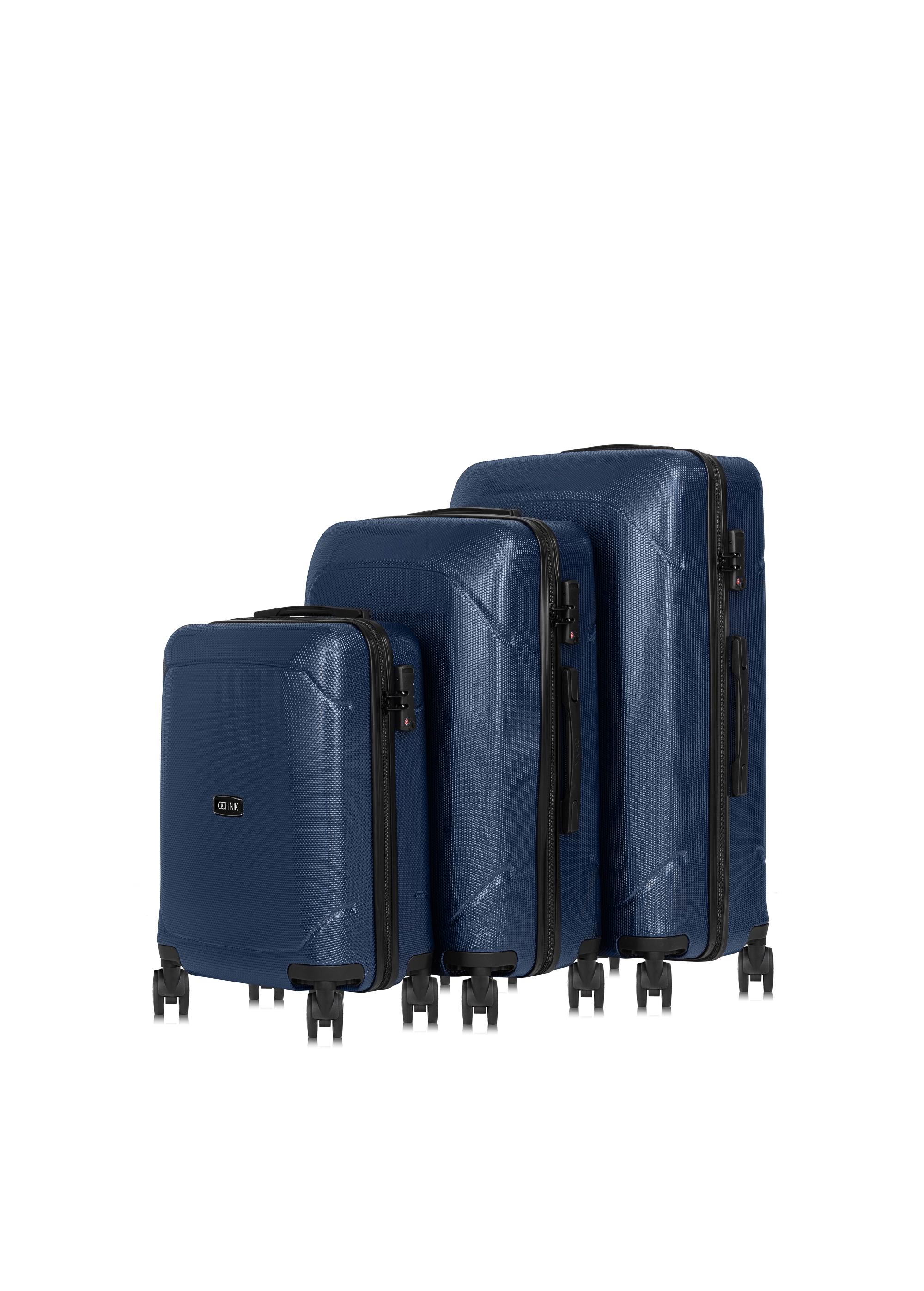 Set of suitcases on wheels 19'/24'/28' WALPC-0014-69(W24)-01