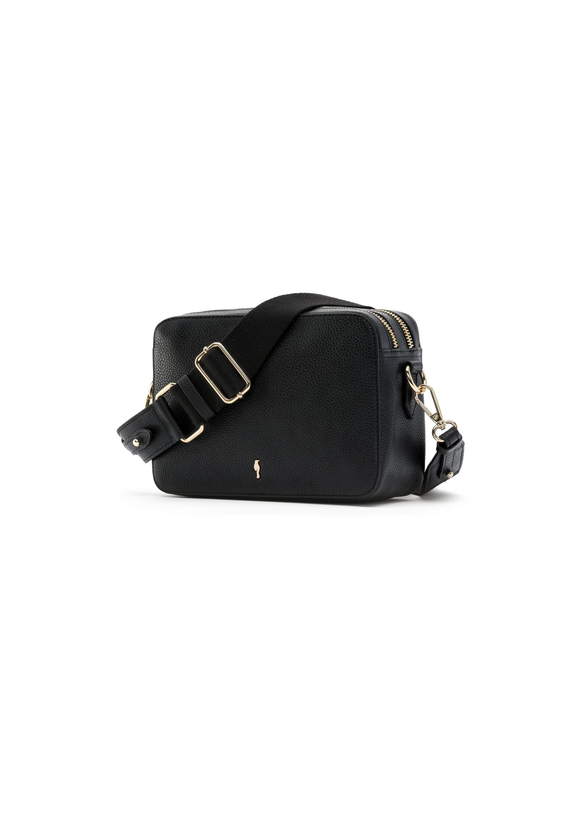 Black small leather women's handbag TORES-1095-99(W25)