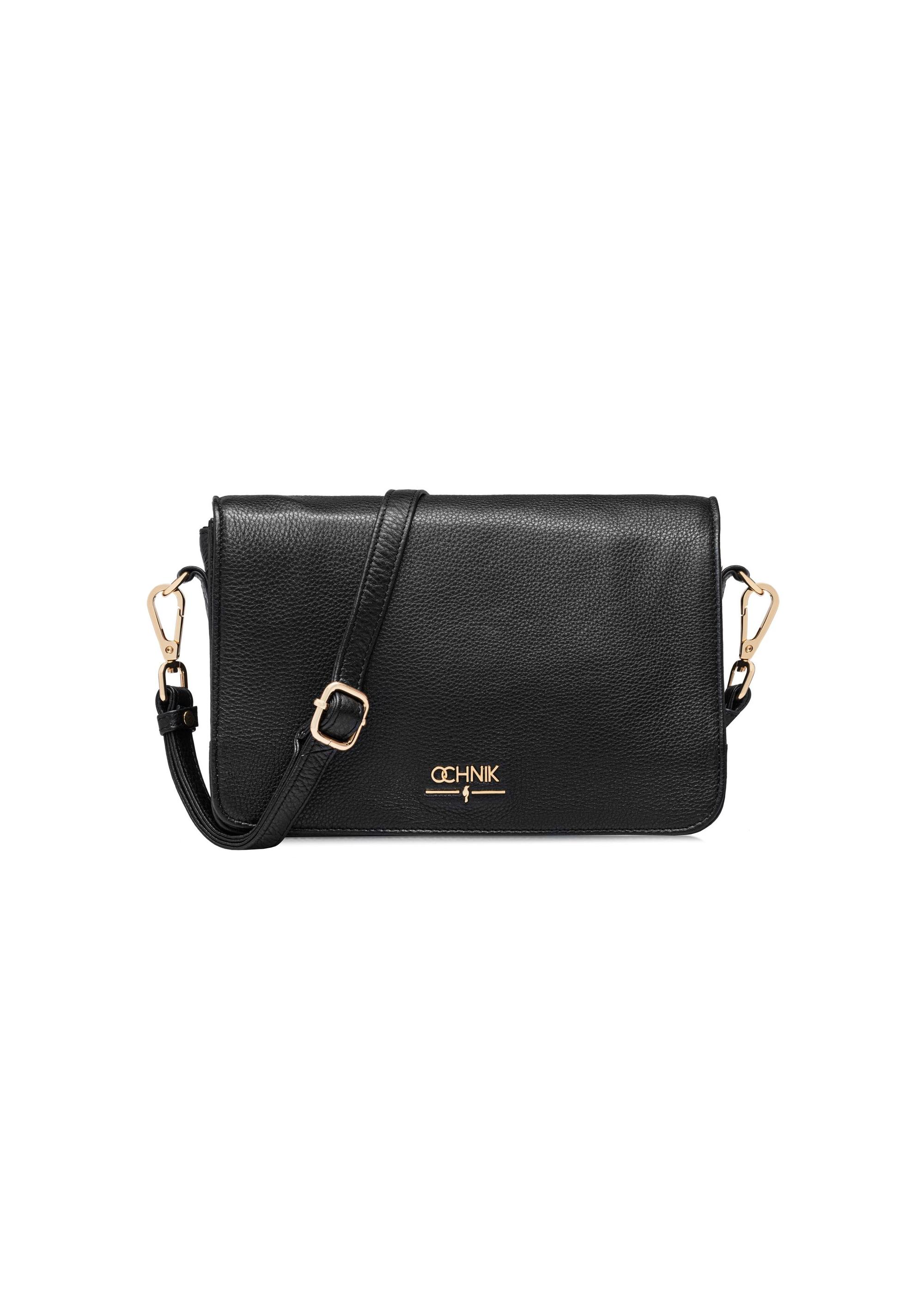 Black small leather women's handbag TORES-1080D-99(W25)-01