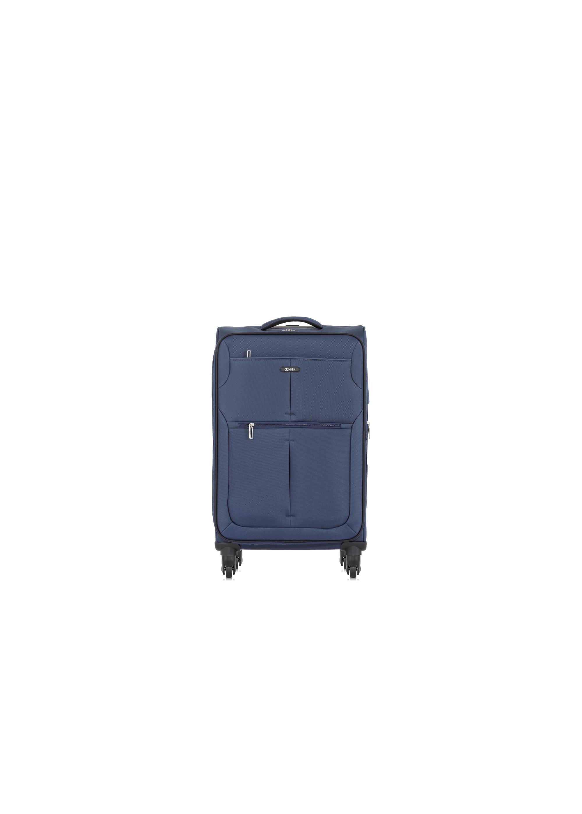 Medium suitcase on wheels WALNY-0030-69-24(W24)-01