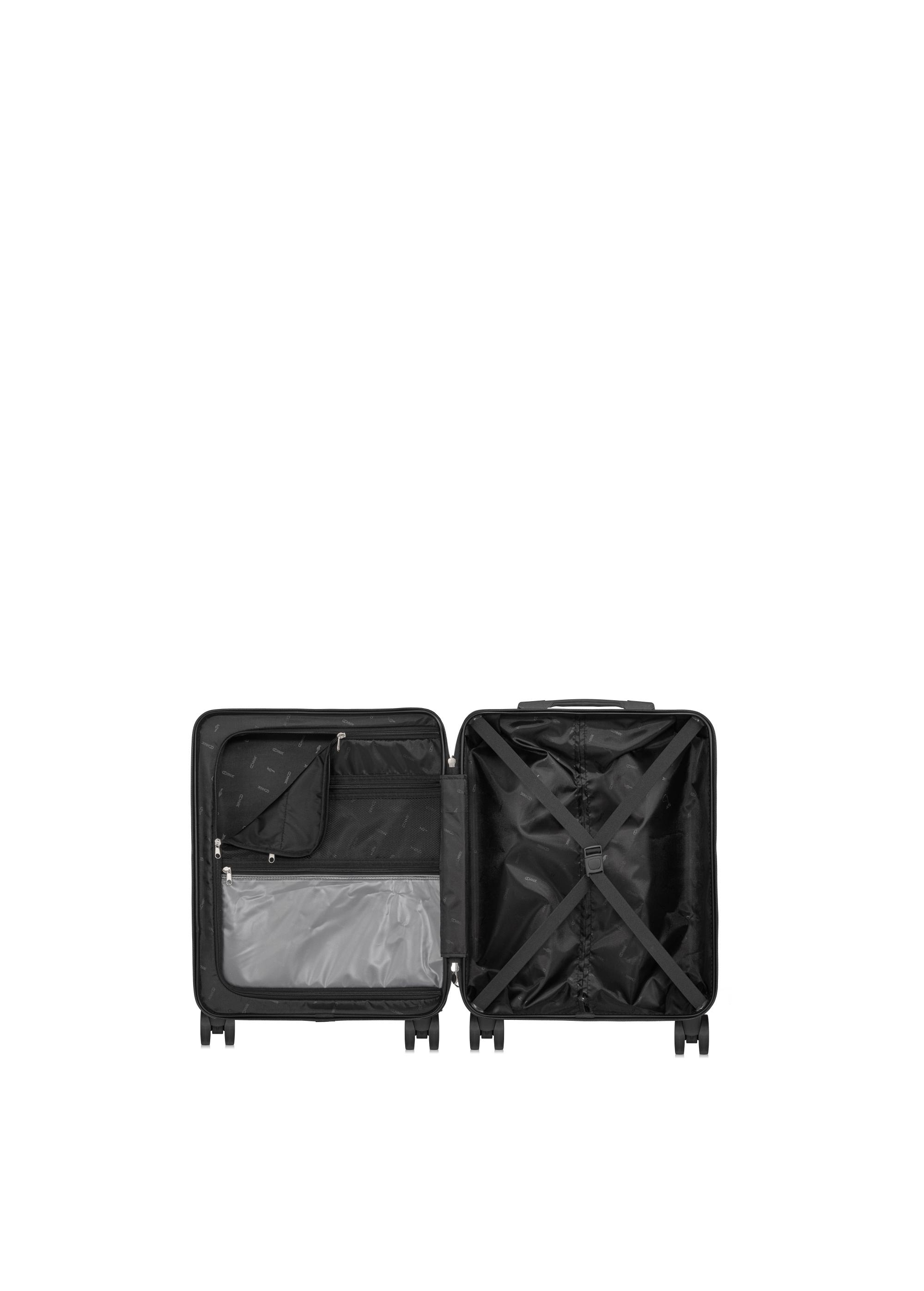 Small suitcase on wheels WALAB-0070-54-19(W24)-04