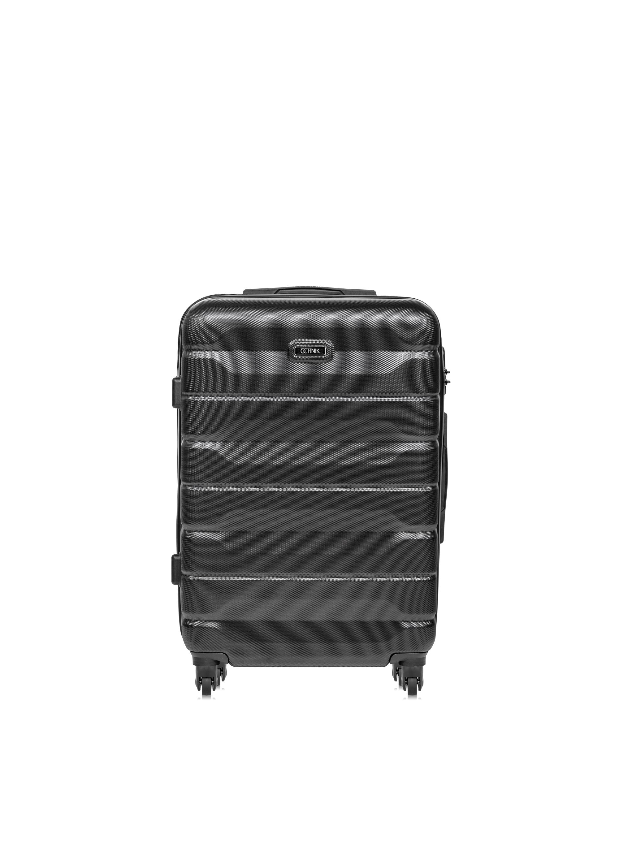 Medium suitcase on wheels WALAB-0067-99-24(W24)-01