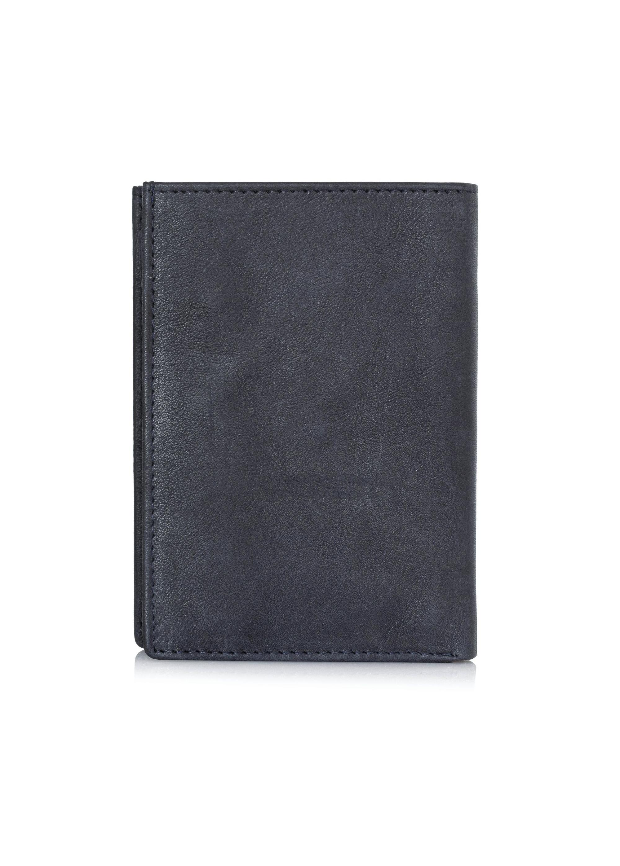 Leather men's wallet without closure PORMS-0204-69(Z24) photo 3