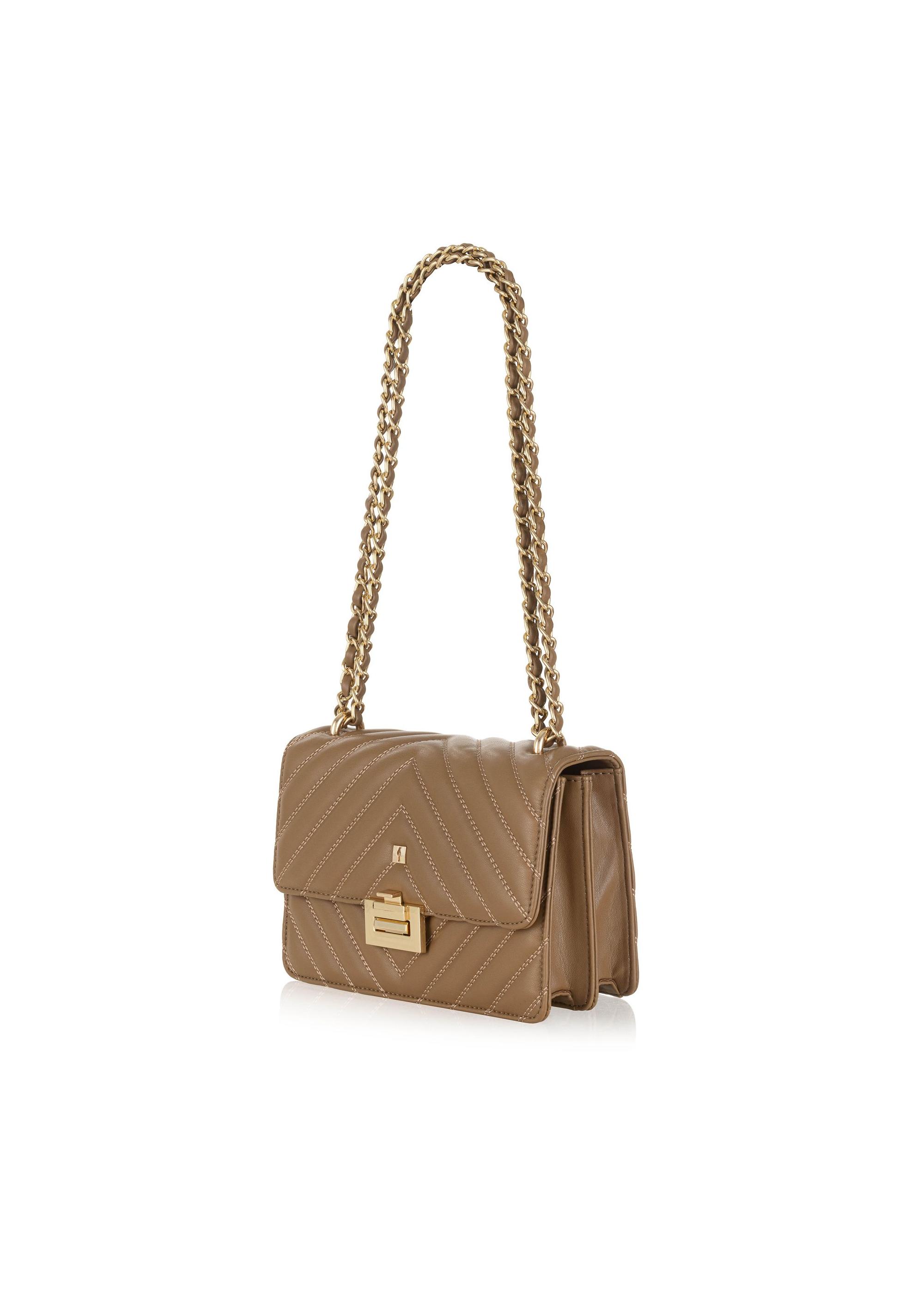 Camel quilted women's bag TOREC-0528B-24(Z24)-02