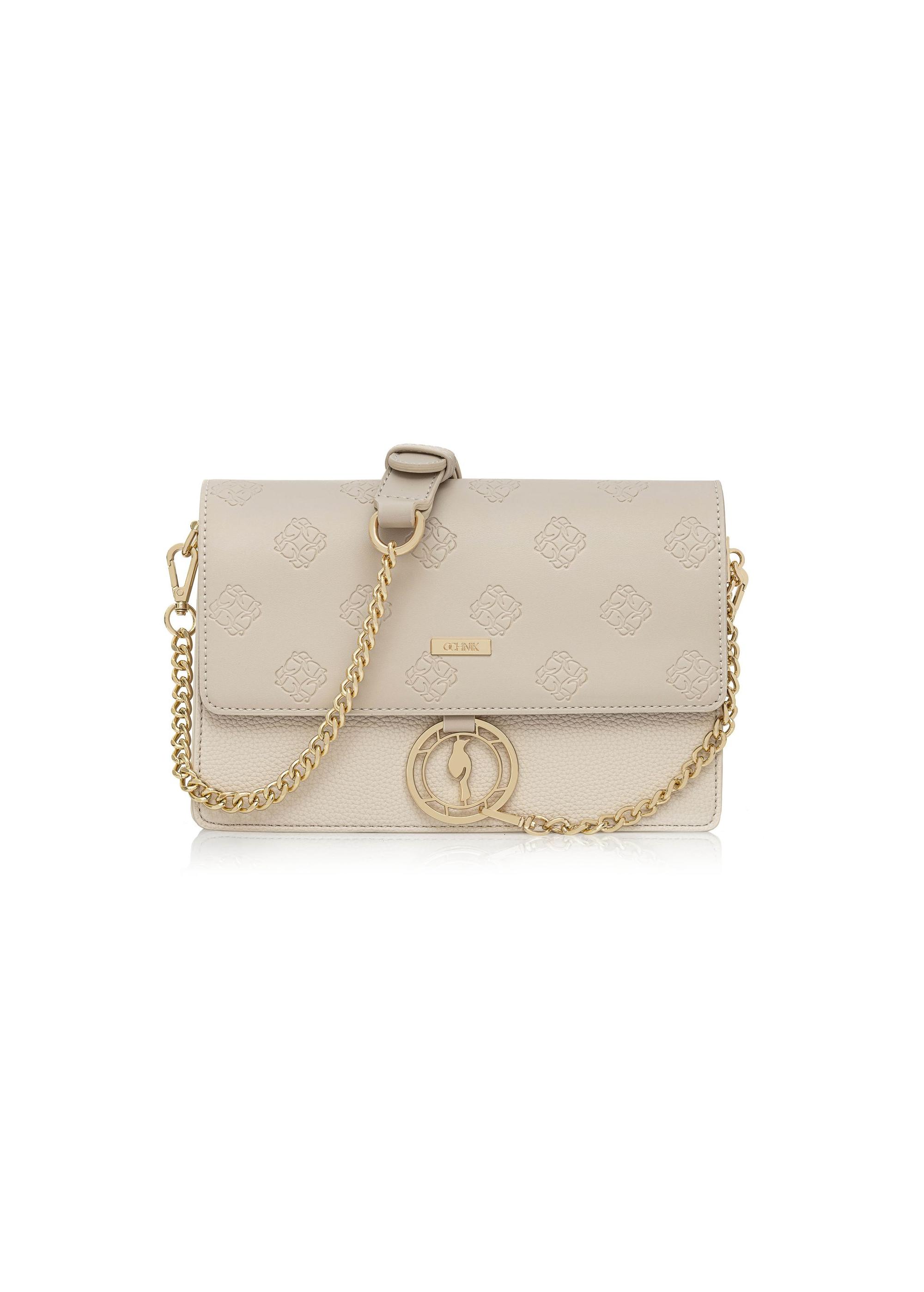 Cream monogram bag TOREC-0536A-12(Z24)-01