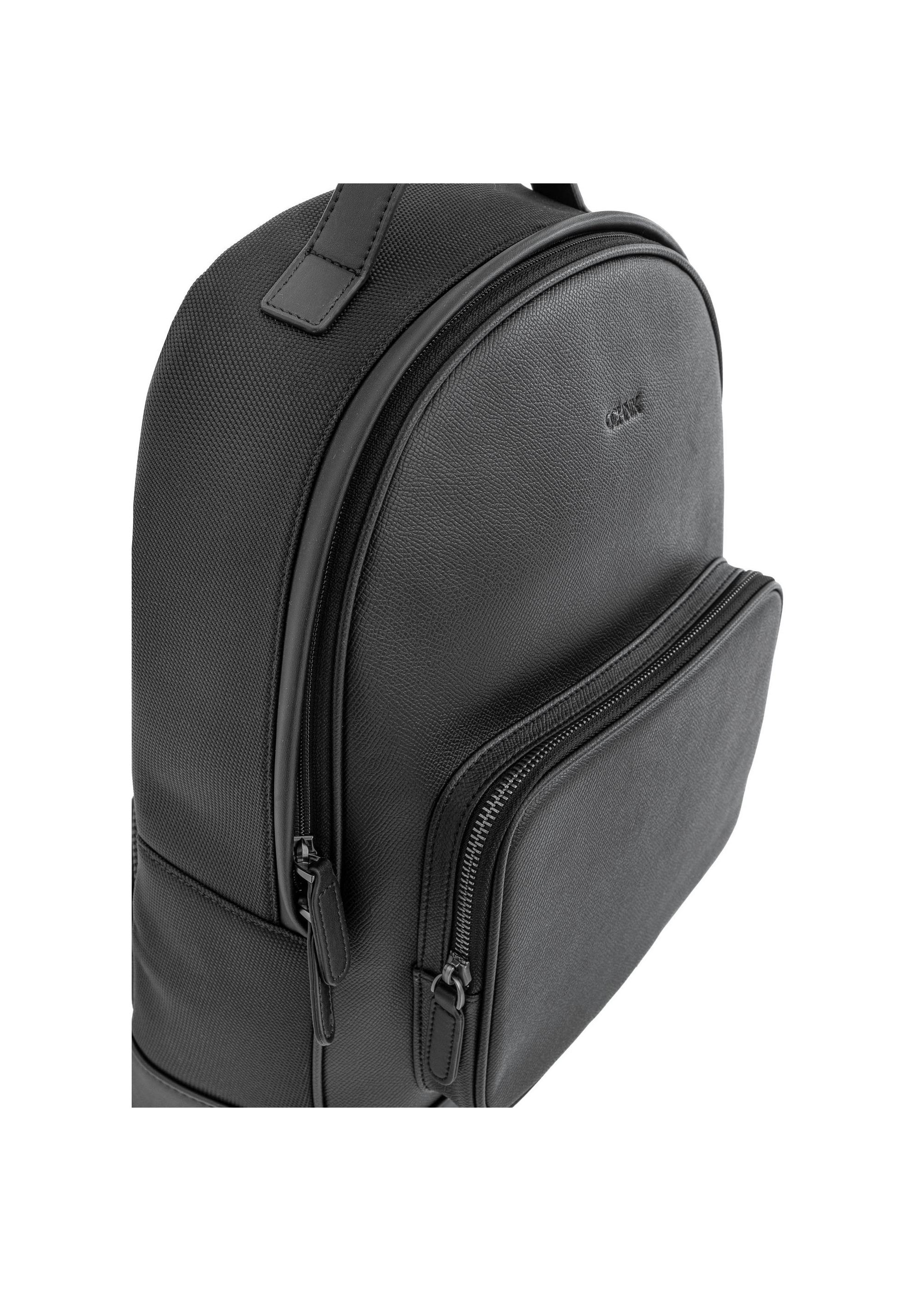 Black large men's backpack TORMN-0361-99(W25)-06