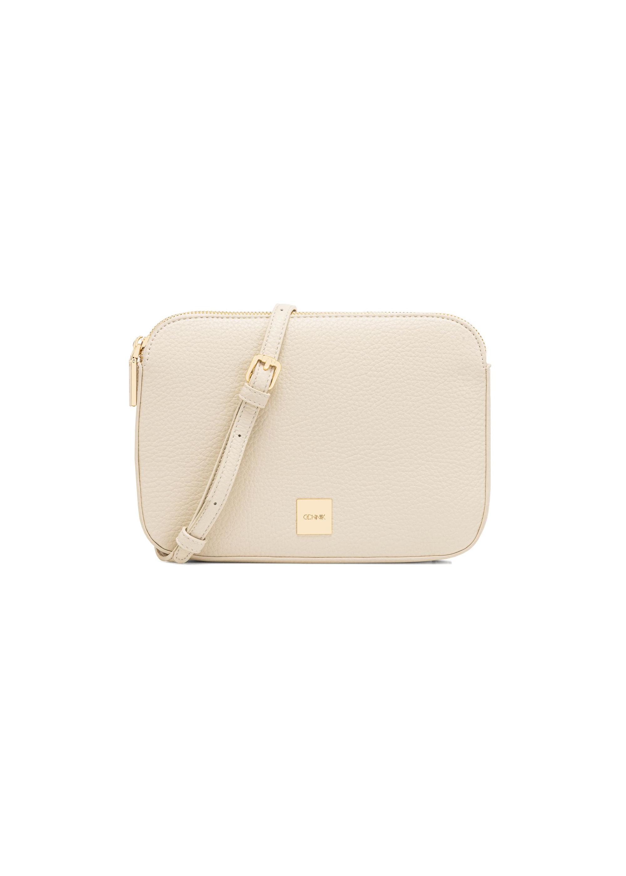 Cream women's shoulder bag TOREC-0205E-16(W25)-01