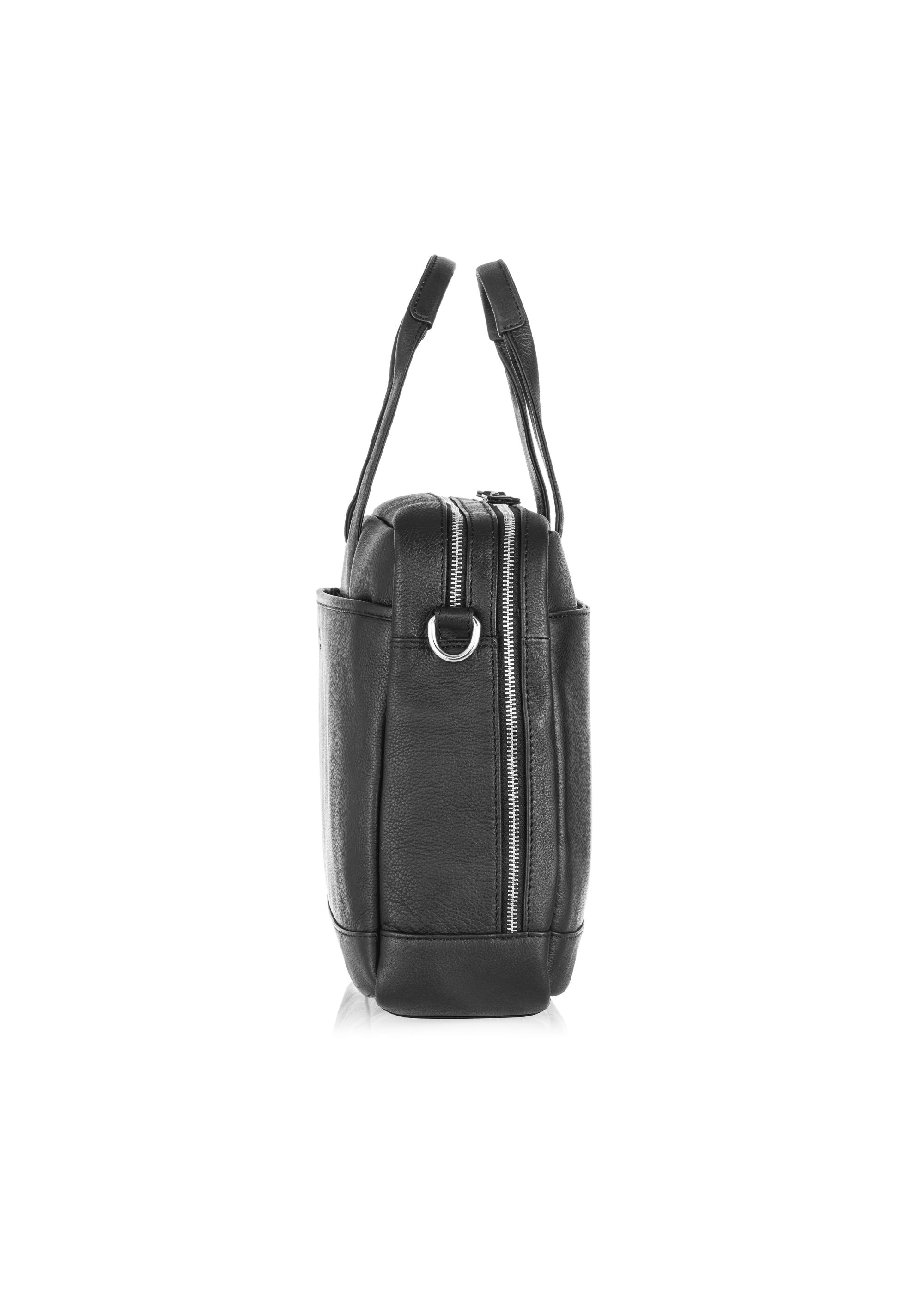 Capacious men's leather bag TORMS-0015A-99(W24)-03