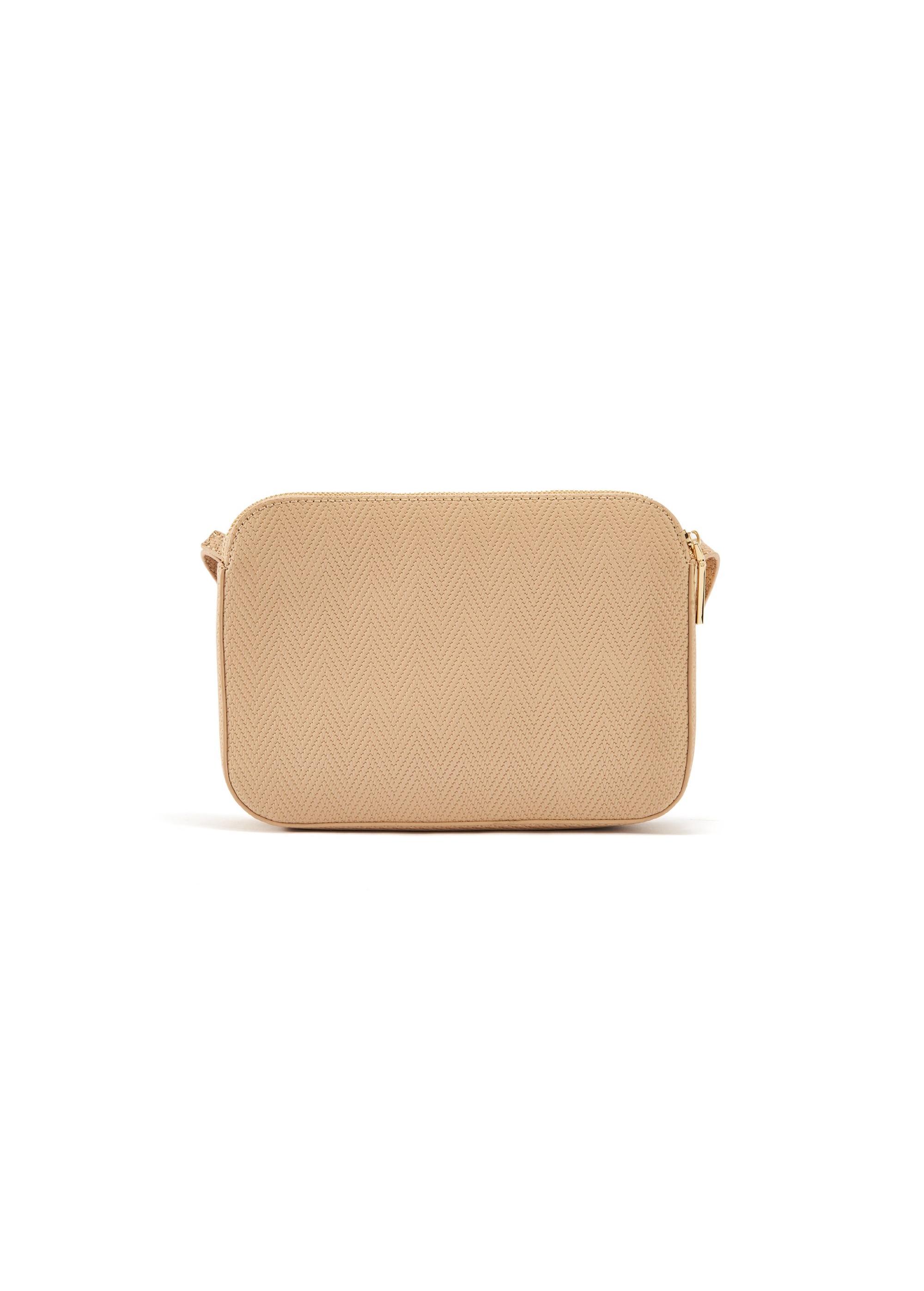 Beige women's shoulder bag TOREC-0205E-80(W25)-04