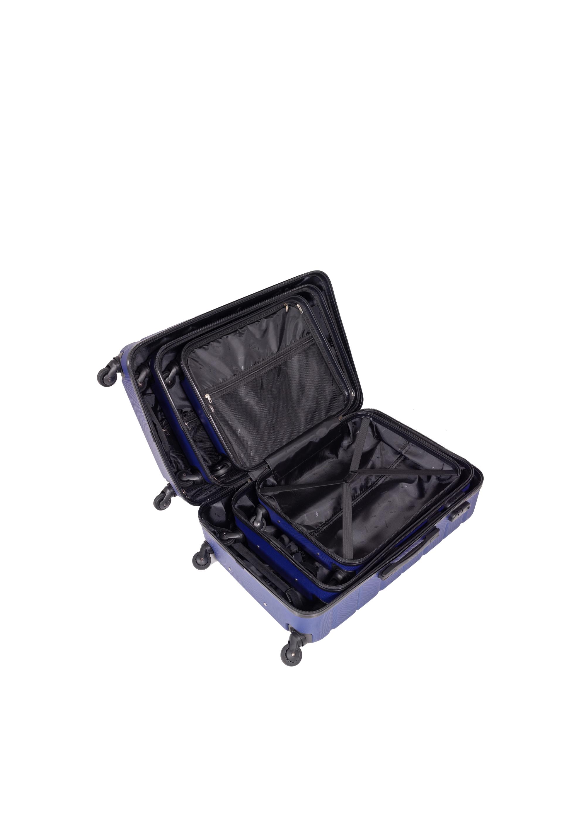 Small suitcase on wheels WALAB-0067-69-19(W24)-05