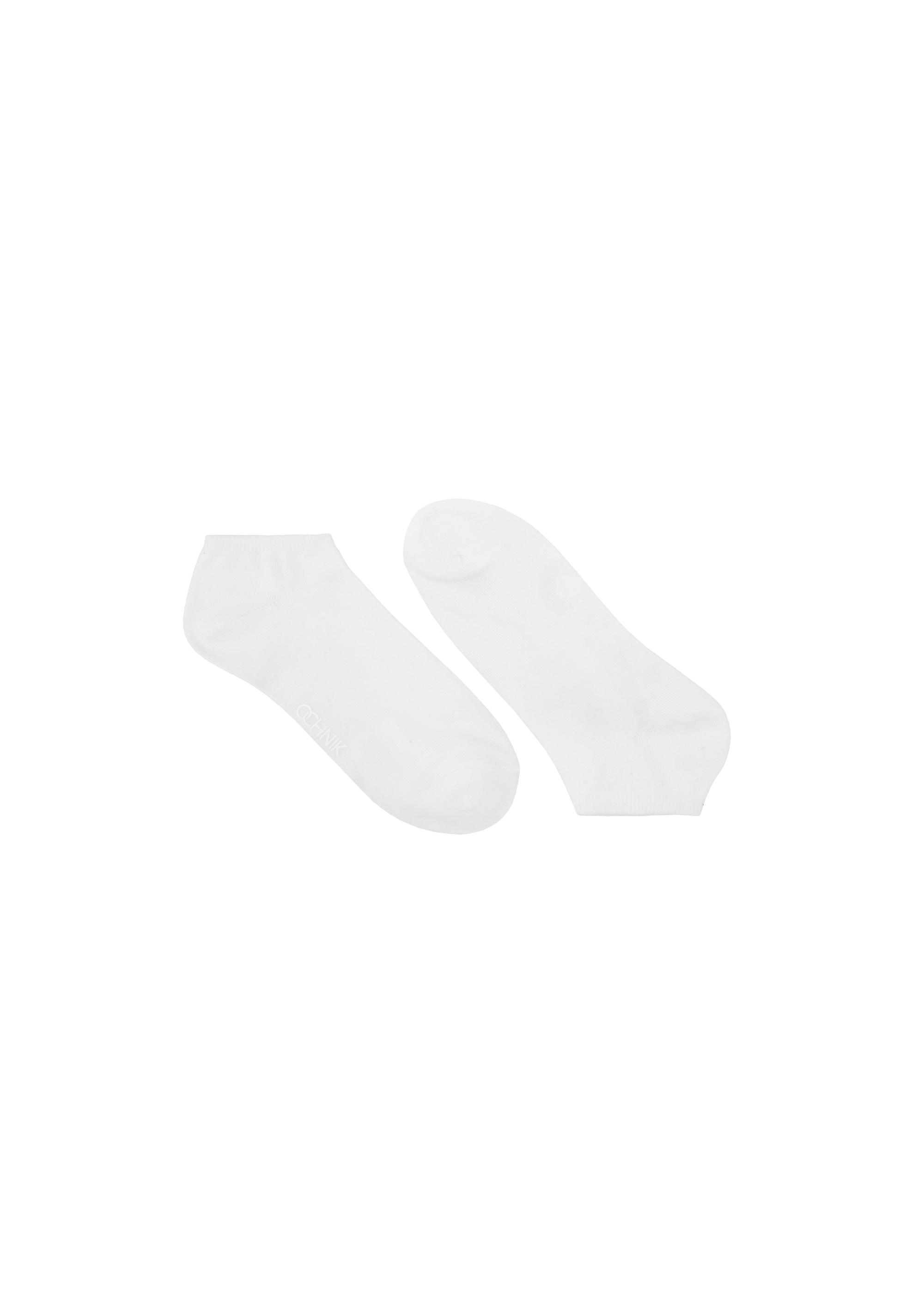 Short cream women's socks SKADT-0053A-12(W24)-01