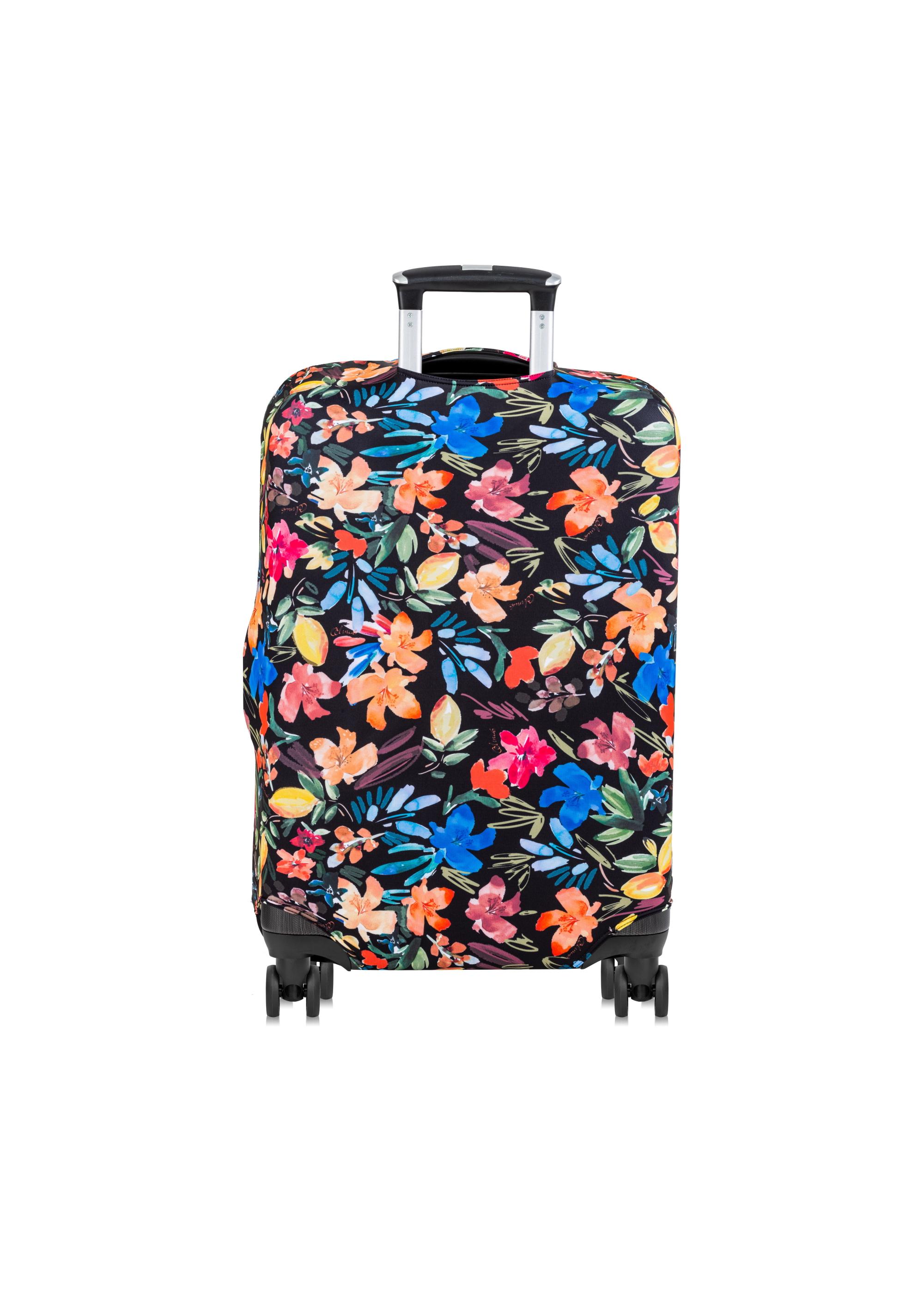 Floral cover for small suitcase AW-005-0008-15-S(W23)-02