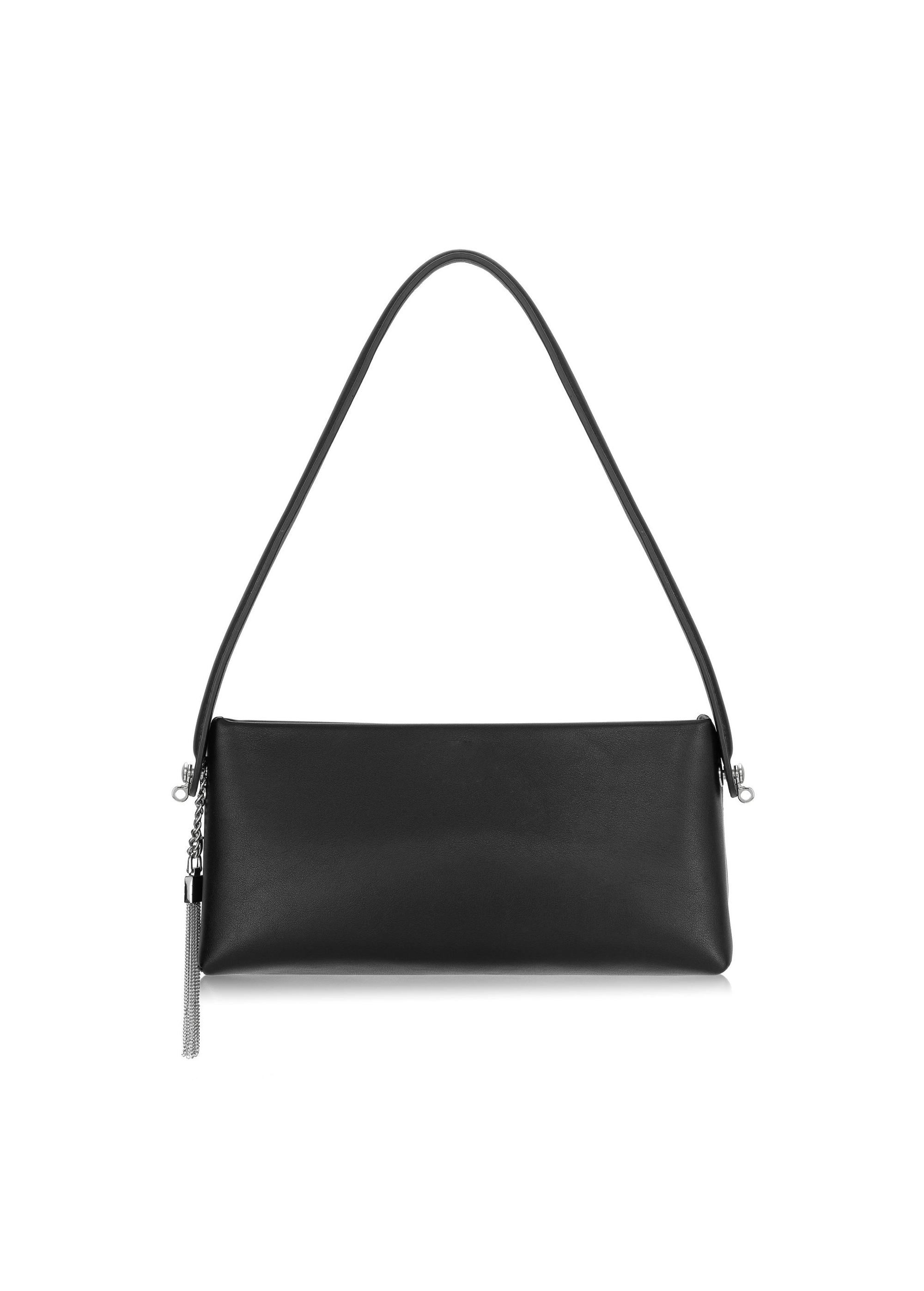 Minimalist black women's bag TOREC-0964-99(Z24)-04