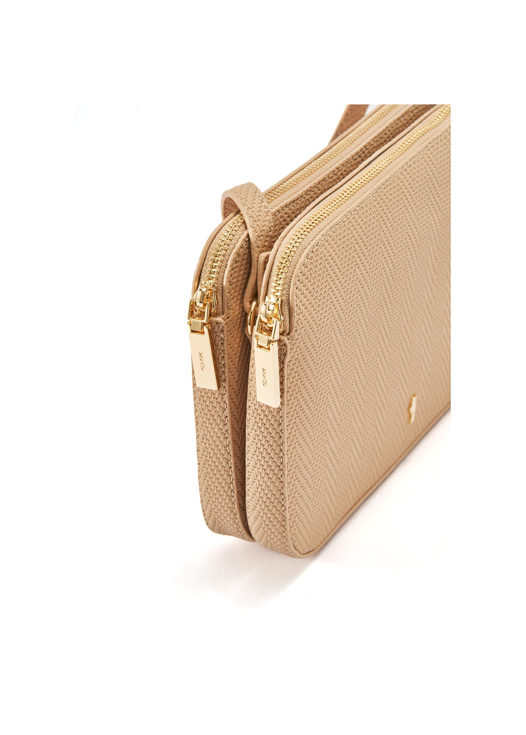 Beige women's shoulder bag TOREC-0205E-80(W25)-05