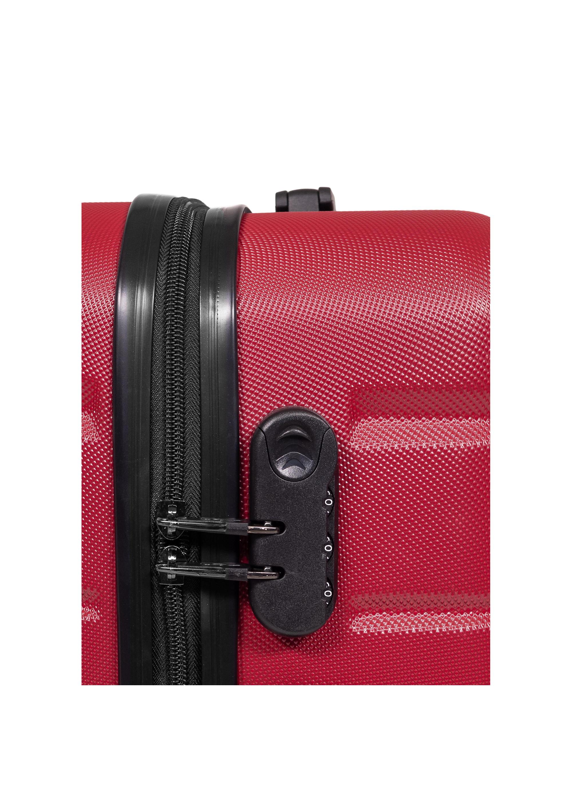 Small suitcase on wheels WALAB-0067-49-19(W24)-06